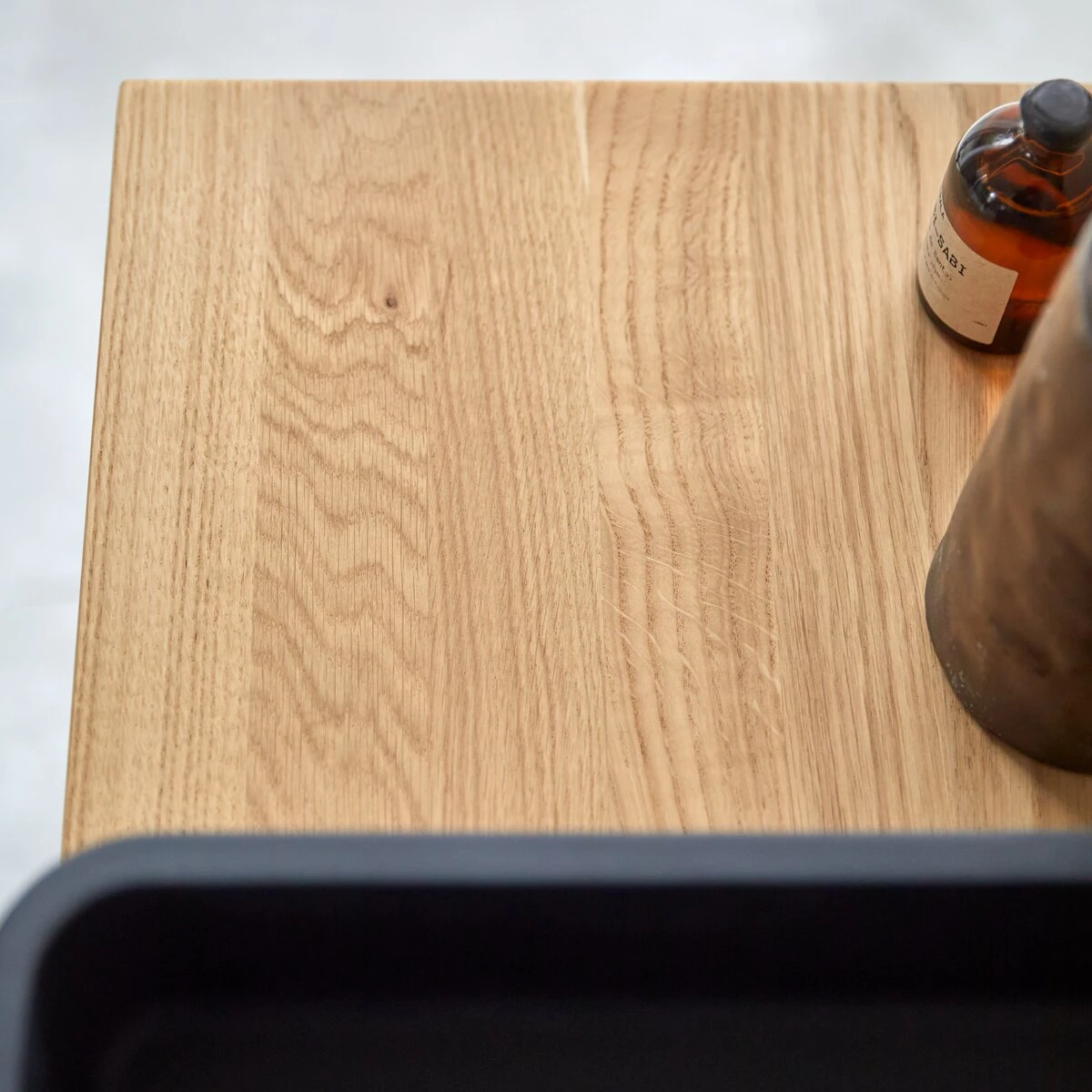 Jacob - Meuble Sous Vasque En ChĂȘne Massif 120 Cm â Image 3