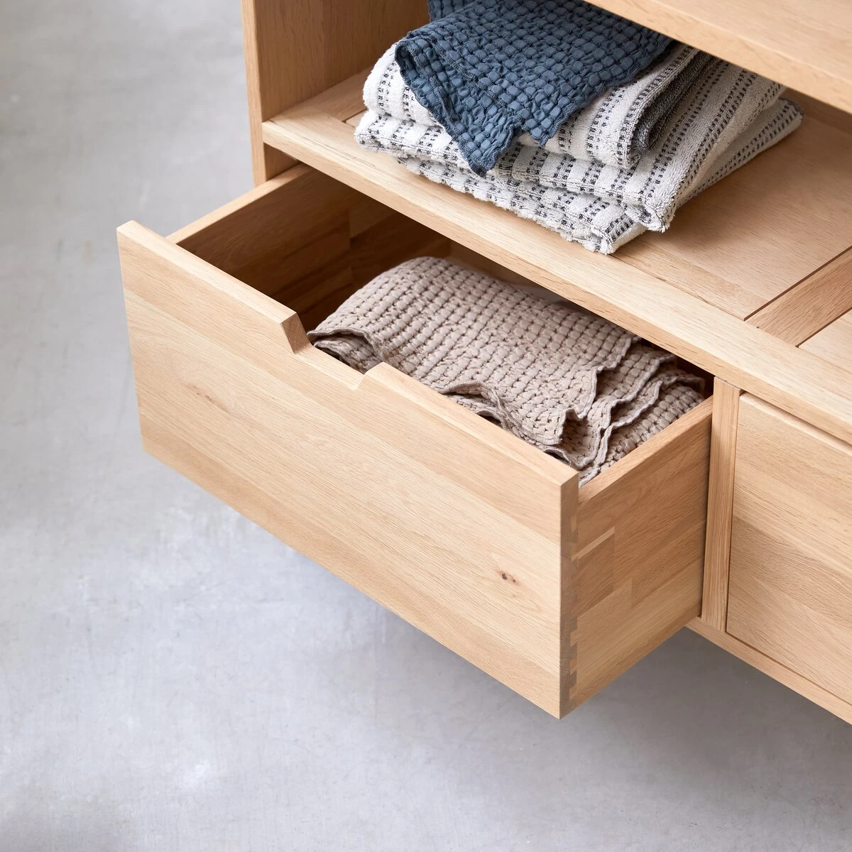 Kwarto - Meuble Sous Vasque En ChĂȘne Massif 110 Cm â Image 5