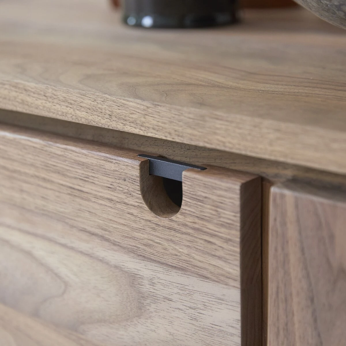 Jonà k - Meuble Sous Vasque En Noyer Massif 95 Cm – Image 7