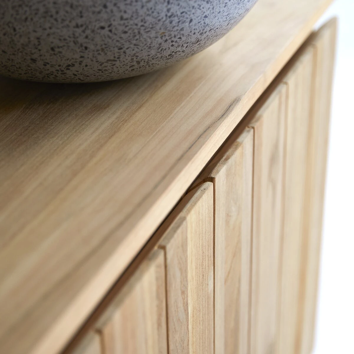 Jill - Meuble Sous Vasque En Teck Massif 120 Cm – Image 3