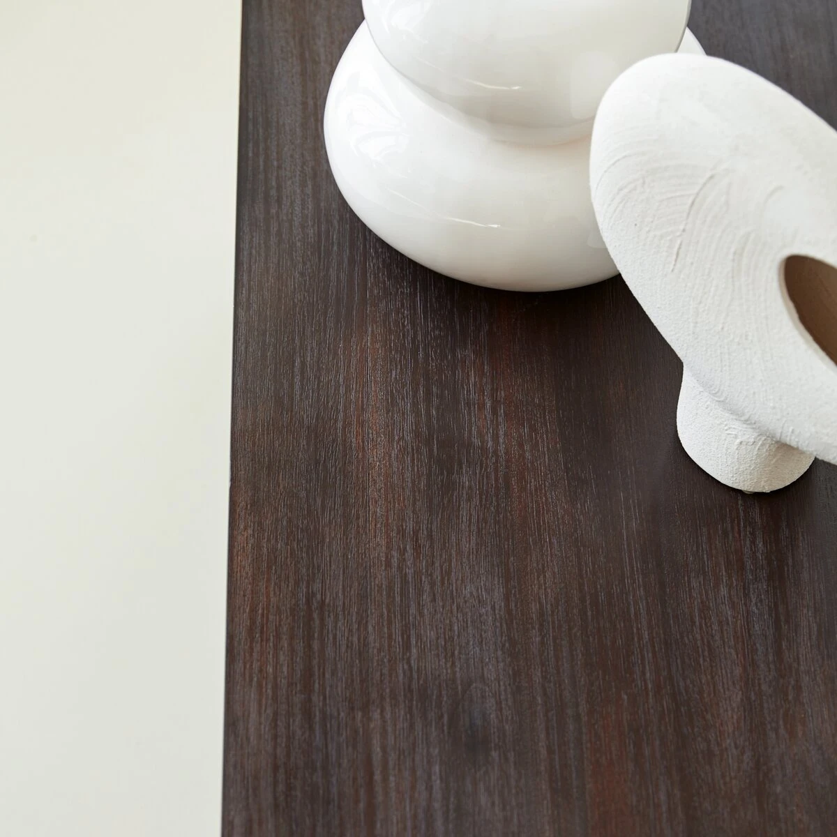 Eva - Meuble TV En Acajou Massif 135 Cm – Image 3