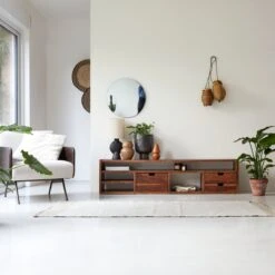 Kwarto - Meuble TV En Palissandre Massif 170 Cm