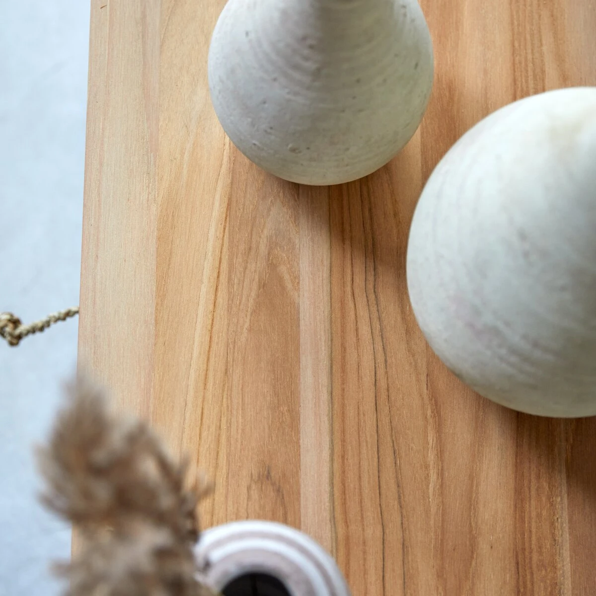 Minimalys - Meuble TV En Teck Massif 135 Cm – Image 3