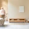Minimalys - Meuble TV En Teck Massif 170 Cm