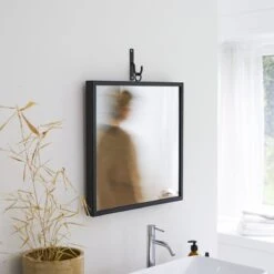 Square - Miroir En Métal 50 Cm