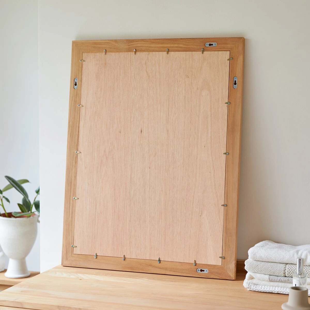 Tona - Miroir En Teck 90x70 Cm – Image 2