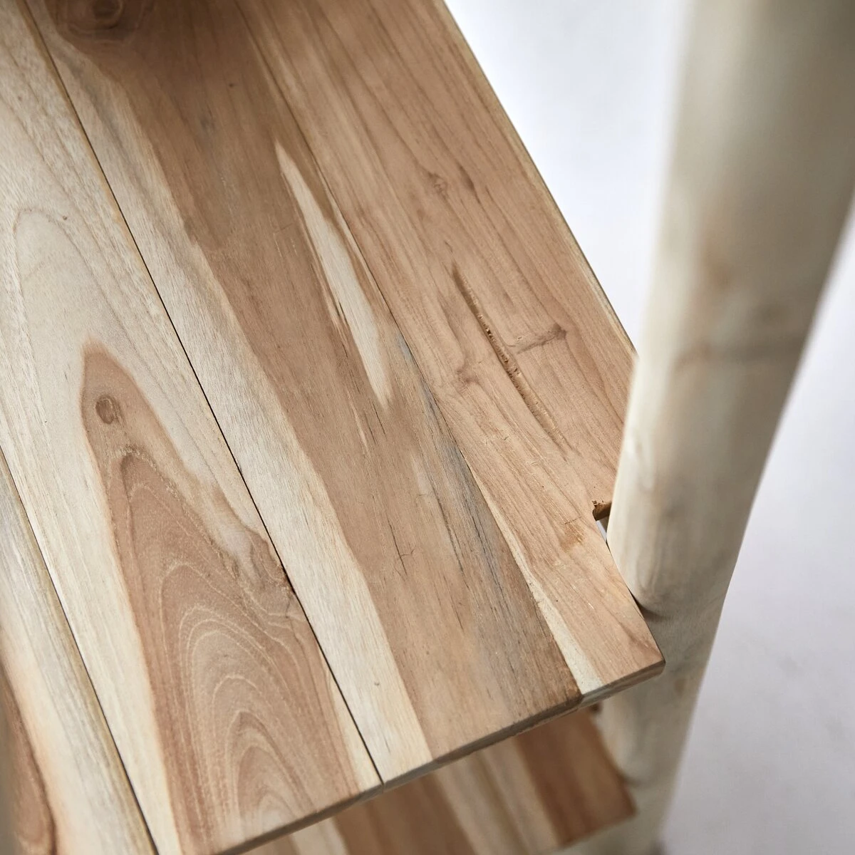 Kilim - Porte Serviette En Teck Massif – Image 7