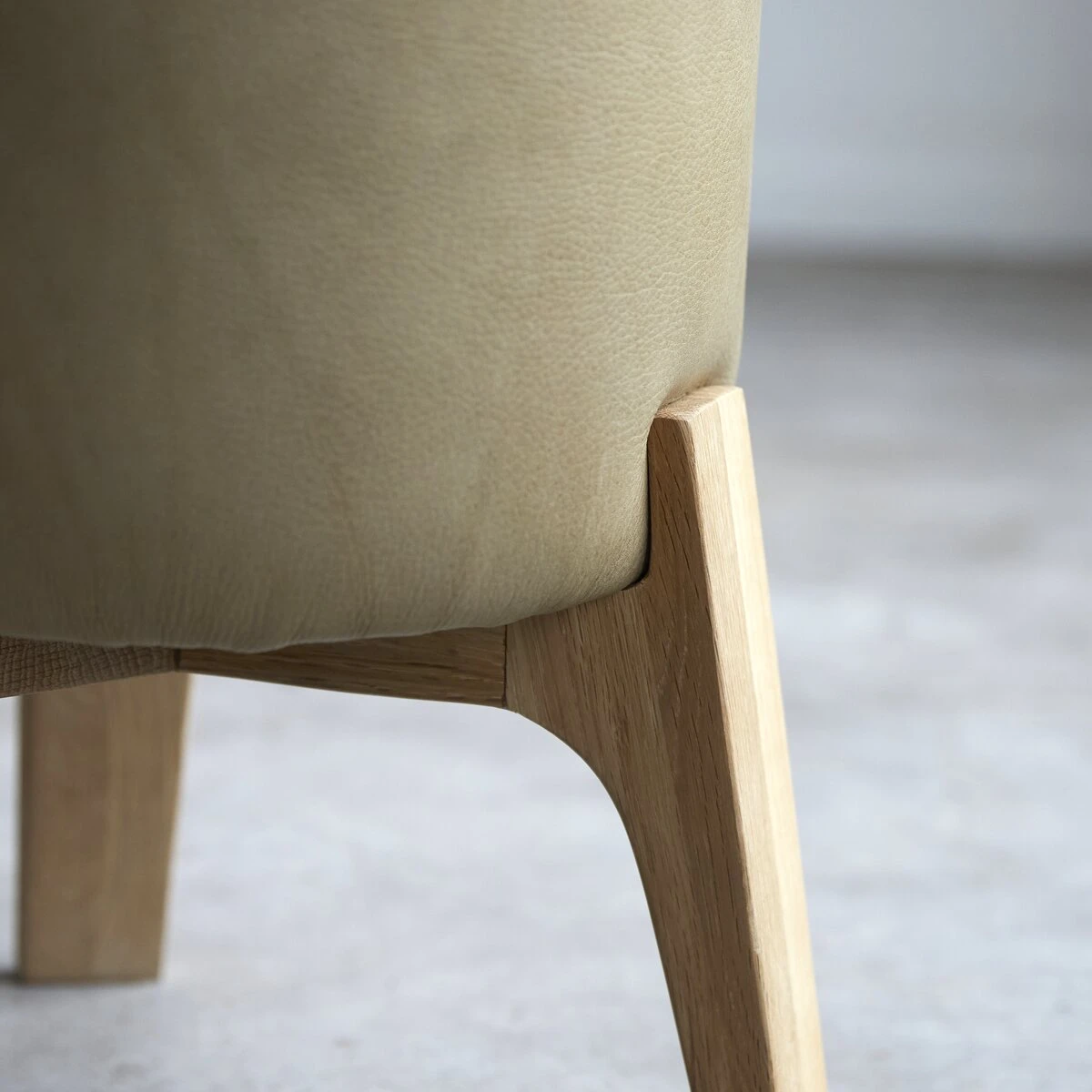 Drum - Pouf L Cheyenne En ChĂȘne Massif â Image 3