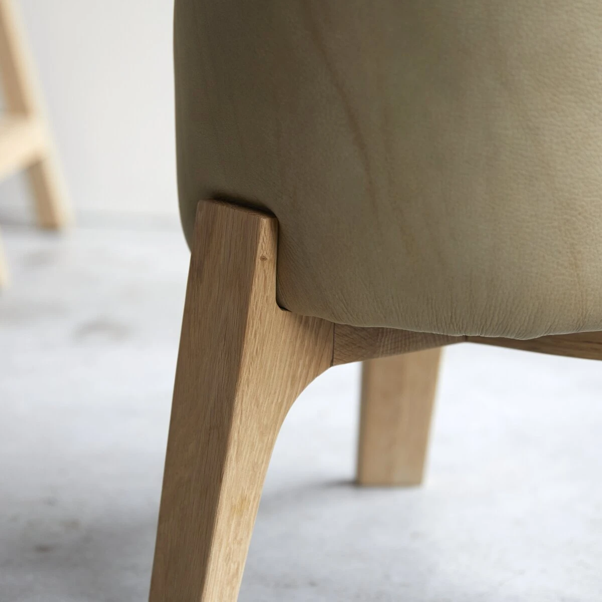 Drum - Pouf L Cheyenne En ChĂȘne Massif â Image 6