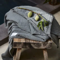 Punto - Ensemble De 2 Serviettes En Coton, Deep Forest