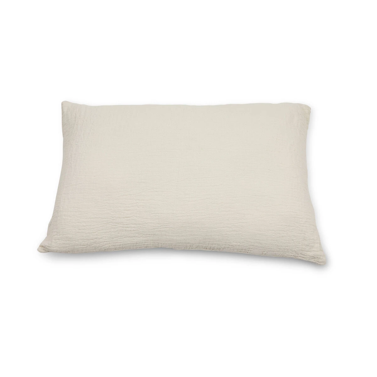 Punto - Housse De Coussin En Coton 110x55 Cm, Milk