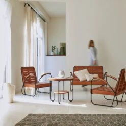 Key Wood - Salon En Acacia Massif 4 Places