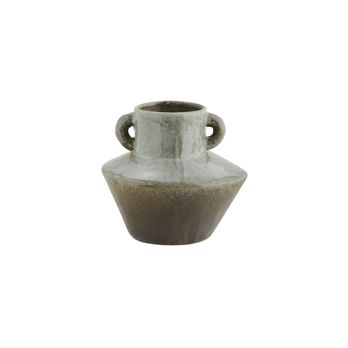 Silas - Vase En Grès, 20 Cm