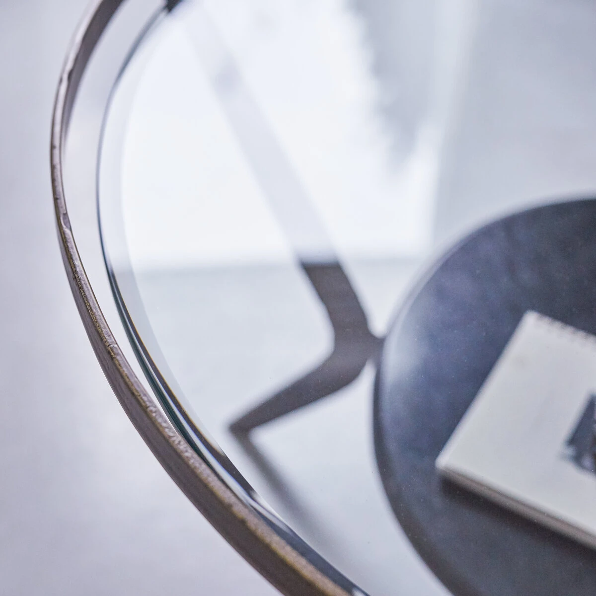 Ambre - Table Basse En Marbre Et Métal – Image 4