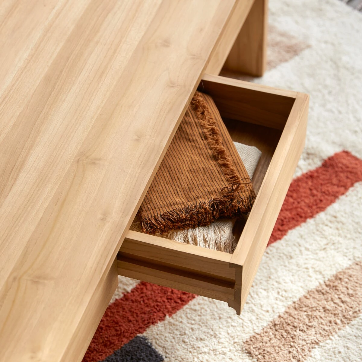 Eden - Table Basse En Teck Massif – Image 2