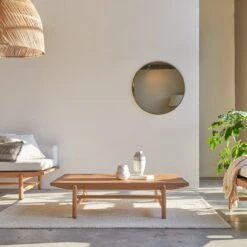 Fado - Table Basse En Teck Massif