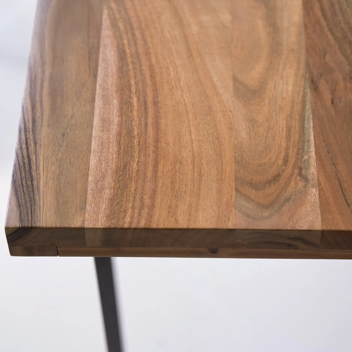 Temis - Table En Acacia Massif Et Métal 6/8 Pers. – Image 5