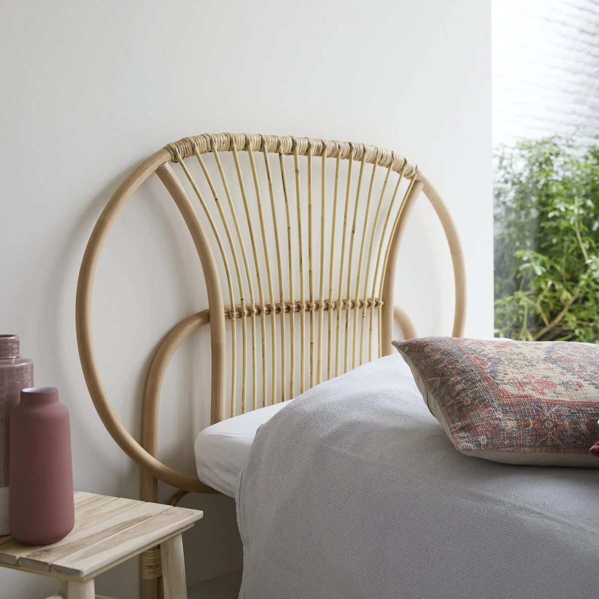 Leontie - TĂȘte De Lit En Rotin 120 Cm â Image 2