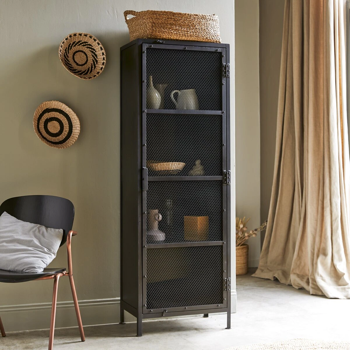 Alma - Vaisselier Grillagé En Métal – Image 4