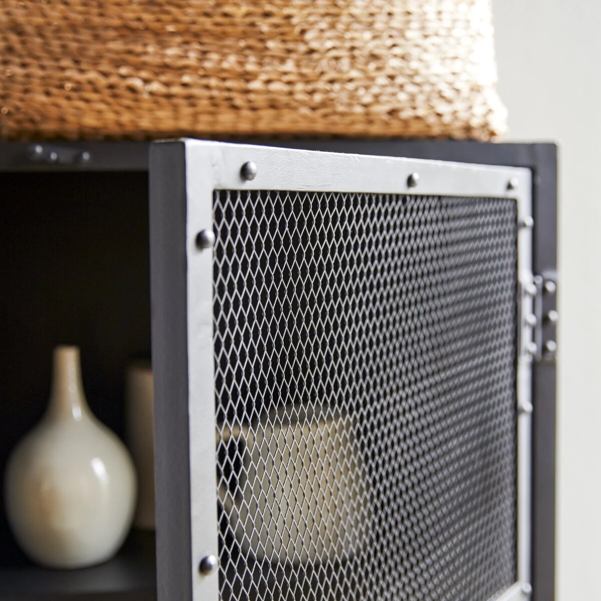 Alma - Vaisselier Grillagé En Métal – Image 7