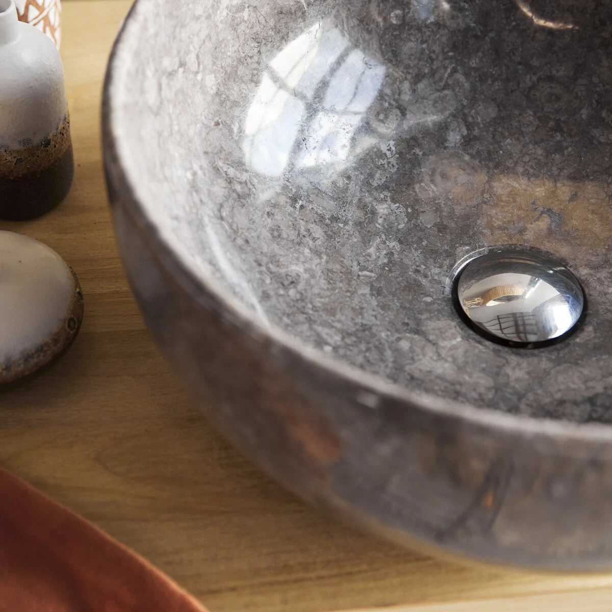 Mia - Vasque En Marbre Light Grey – Image 4