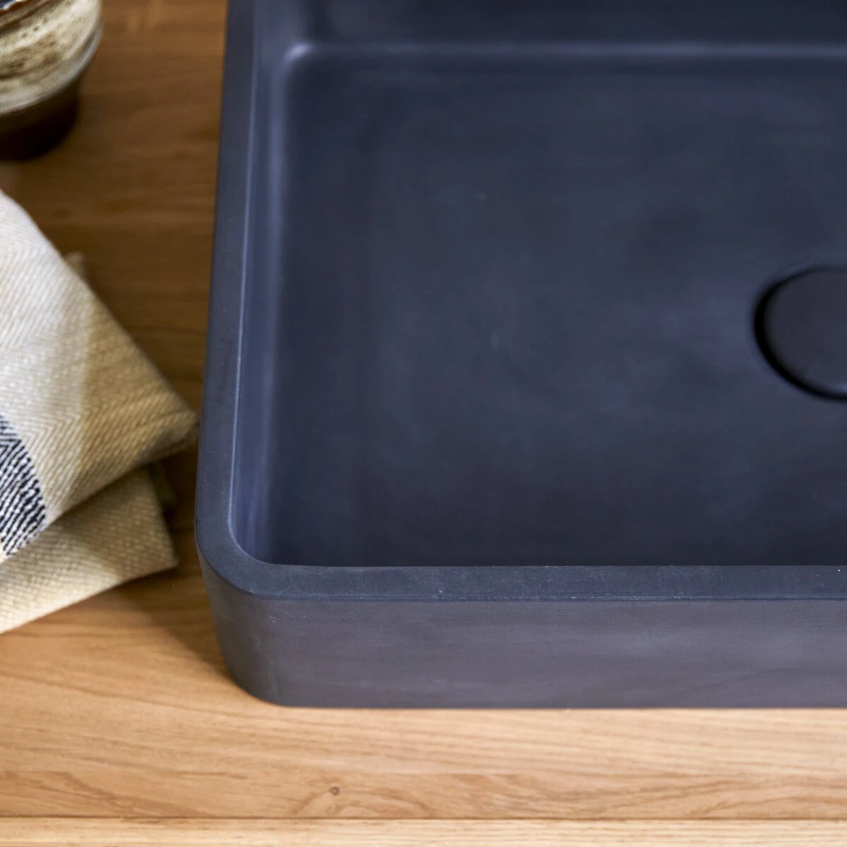 Iris - Vasque En Terrazzo Black – Image 2