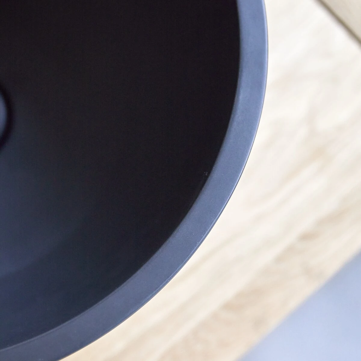 Micha - Vasque Ronde En Terrazzo Black – Image 6