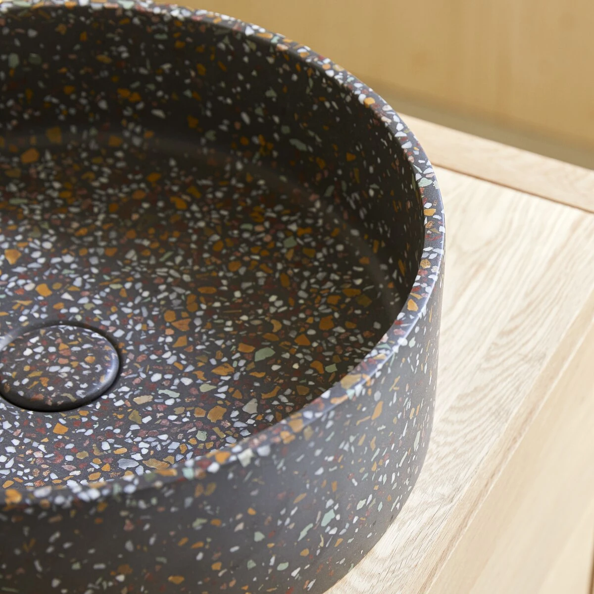 Gina - Vasque Ronde En Terrazzo Confetti – Image 3