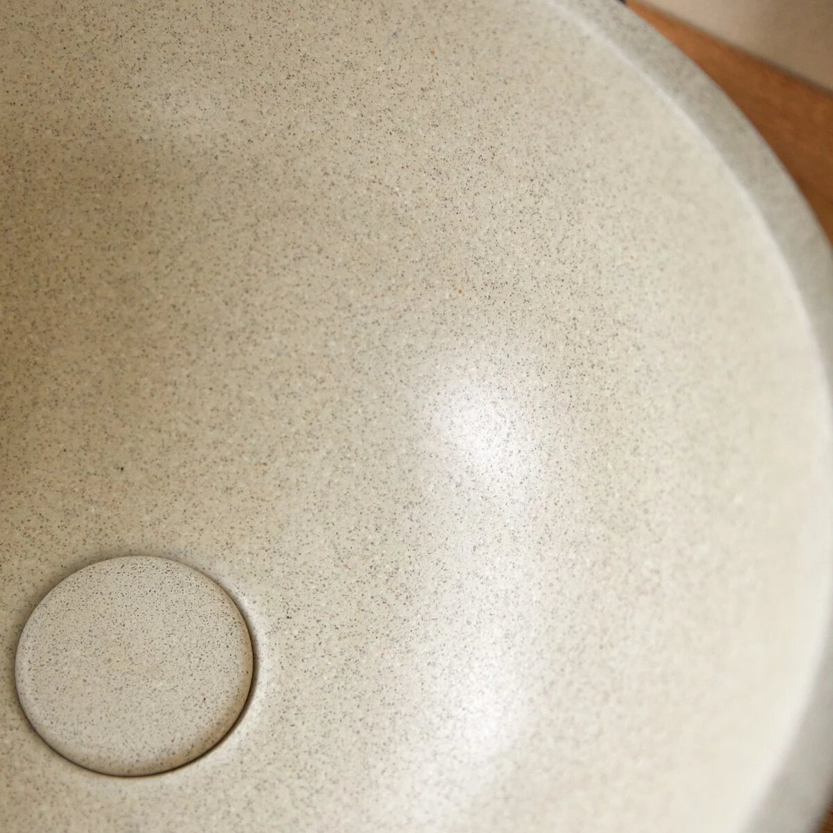 Micha - Vasque Ronde En Terrazzo Cream – Image 5