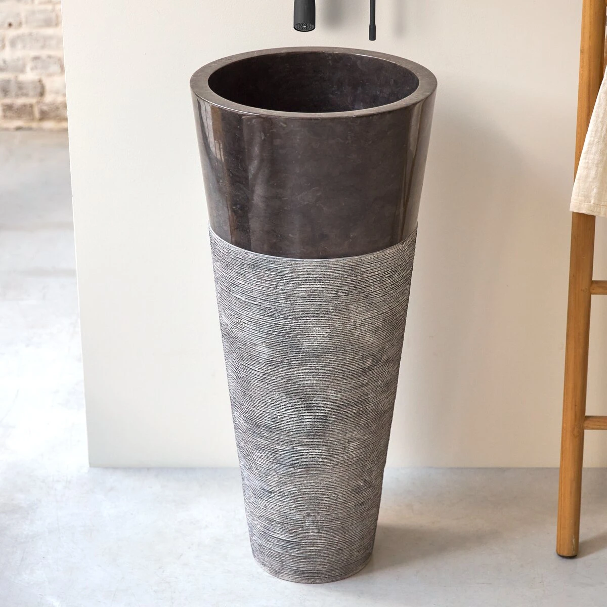 Koni - Vasque Sur Pied En Marbre – Image 5